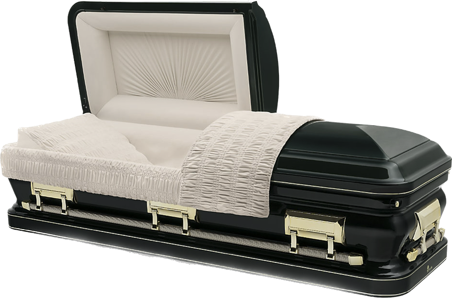 16 Gauge Deep Green Casket