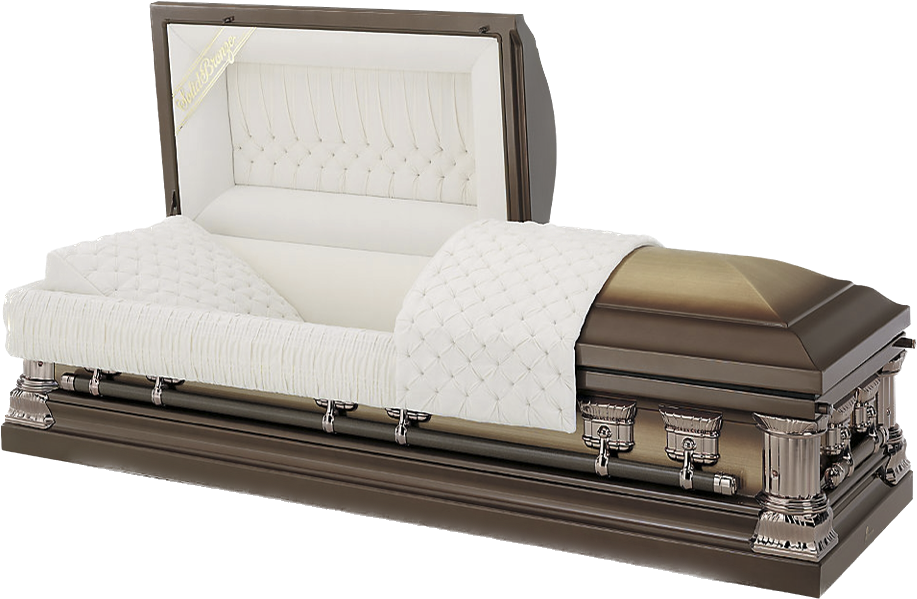 Bronze Brushed Copper Casket