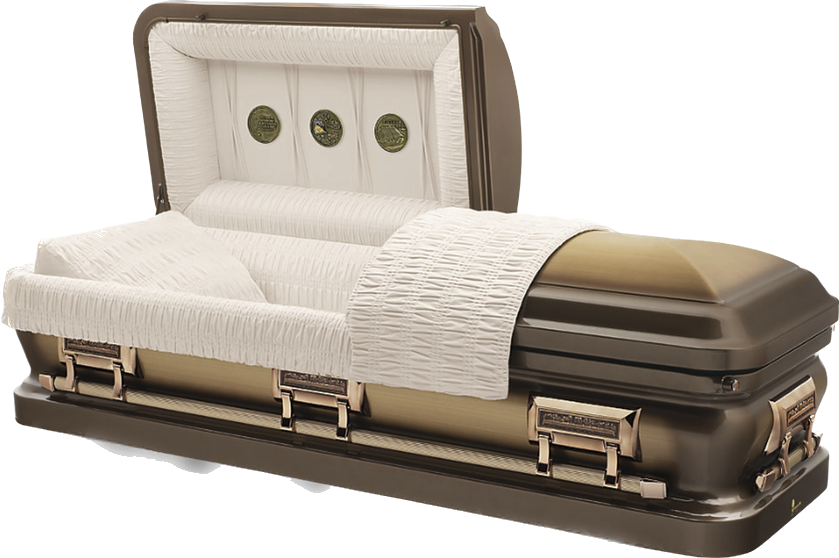 Bronze Metal Casket