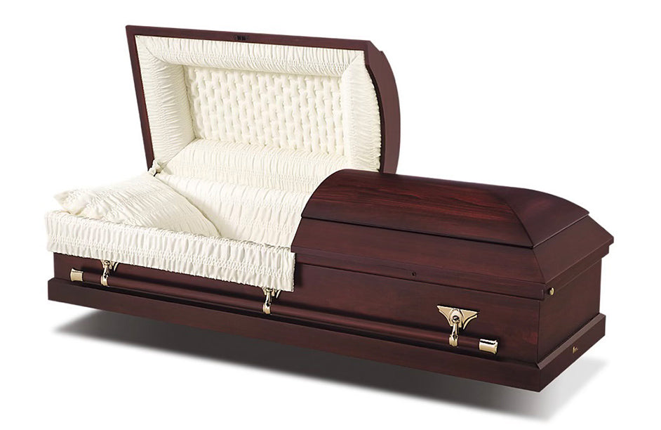 Cherry Wood Casket