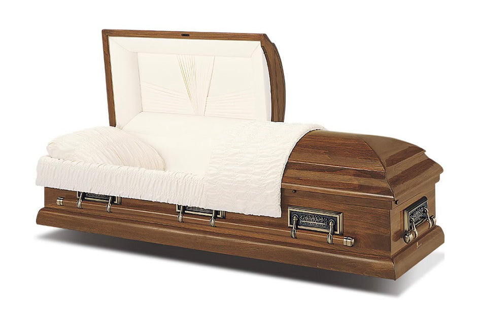Oak Wood Casket