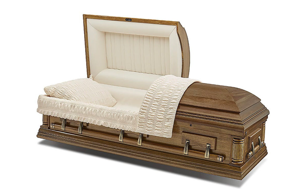 Solid Wood 2 Casket